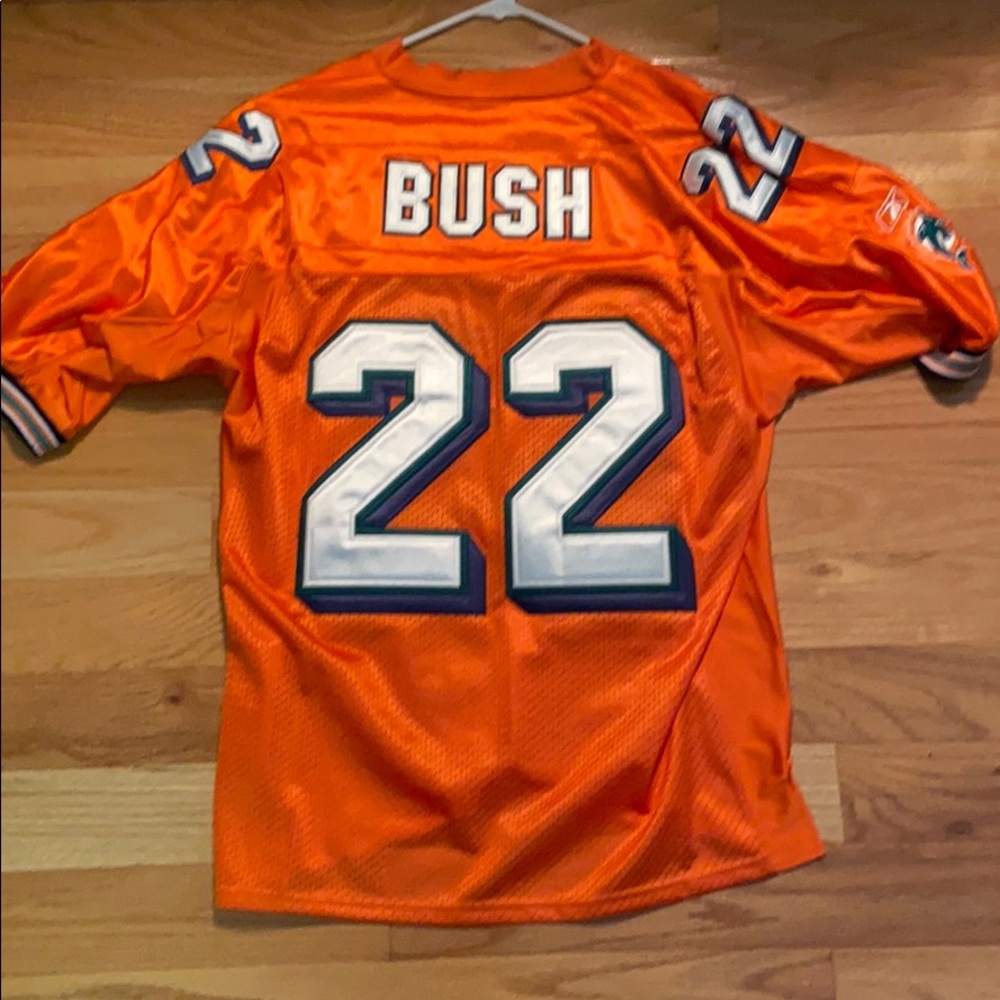 Miami dolphins reggie bush jersey size 50